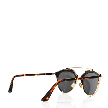 Christian Dior So Real Sunglasses Havana Black 4 of 4