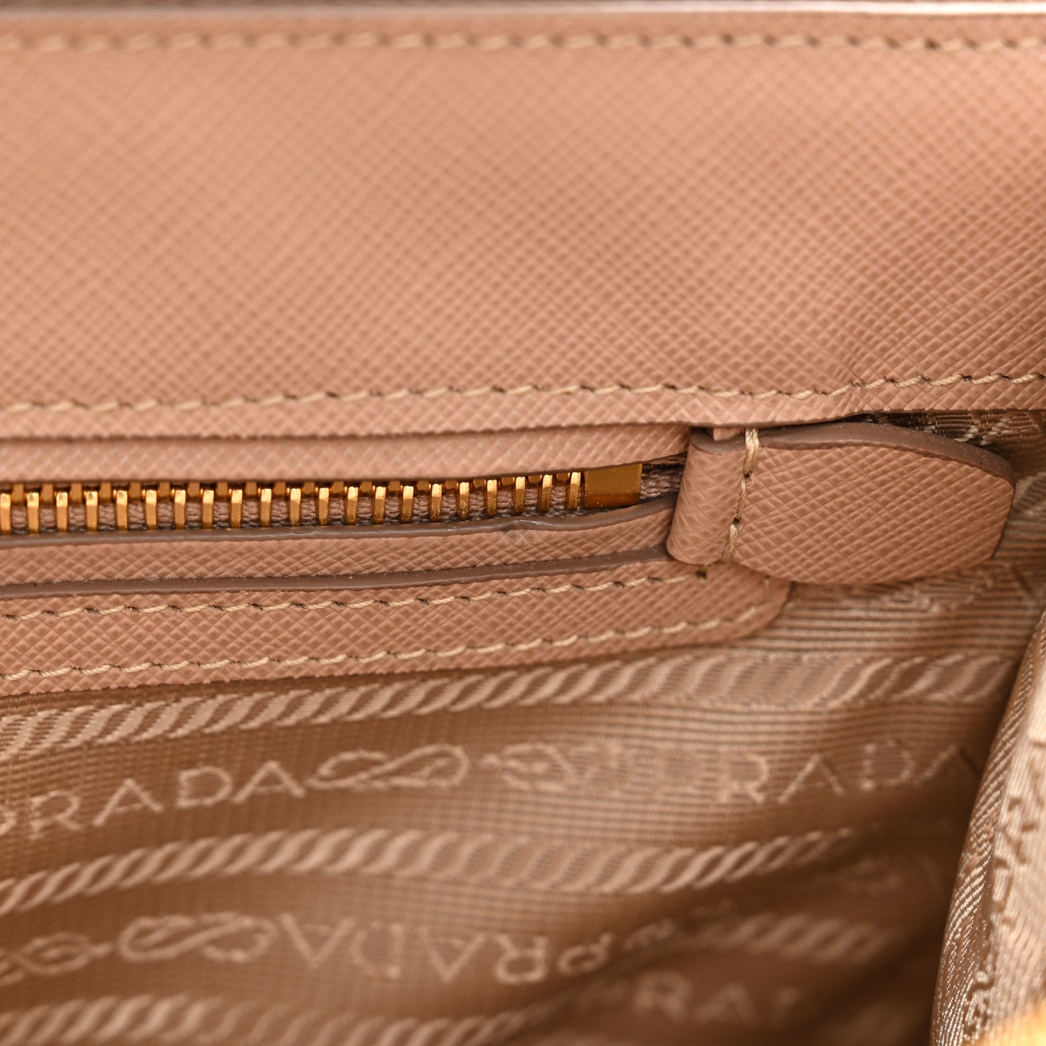 Prada Saffiano Lux Small Galleria Double Zip Tote Cipria 10 of 13