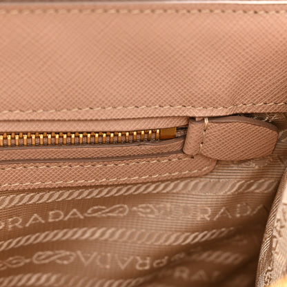 Prada Saffiano Lux Small Galleria Double Zip Tote Cipria 10 of 13