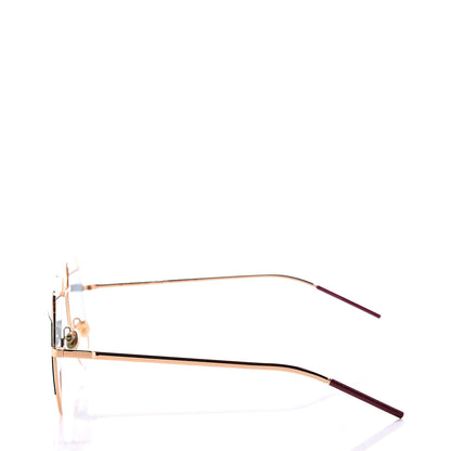 Christian Dior Split 1 Aviator Sunglasses Rose Gold 3 of 7
