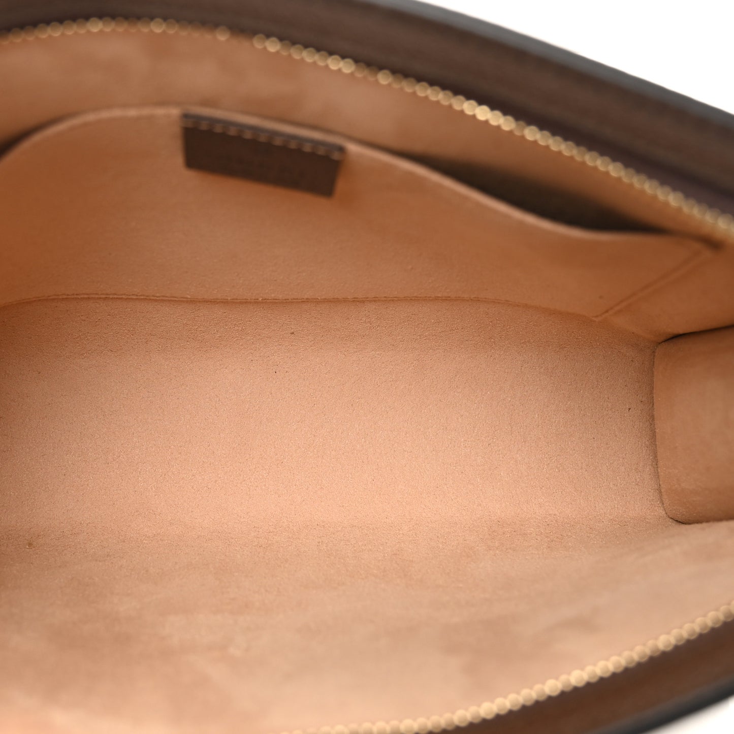 GG Supreme Monogram Web Ophidia Pouch Brown