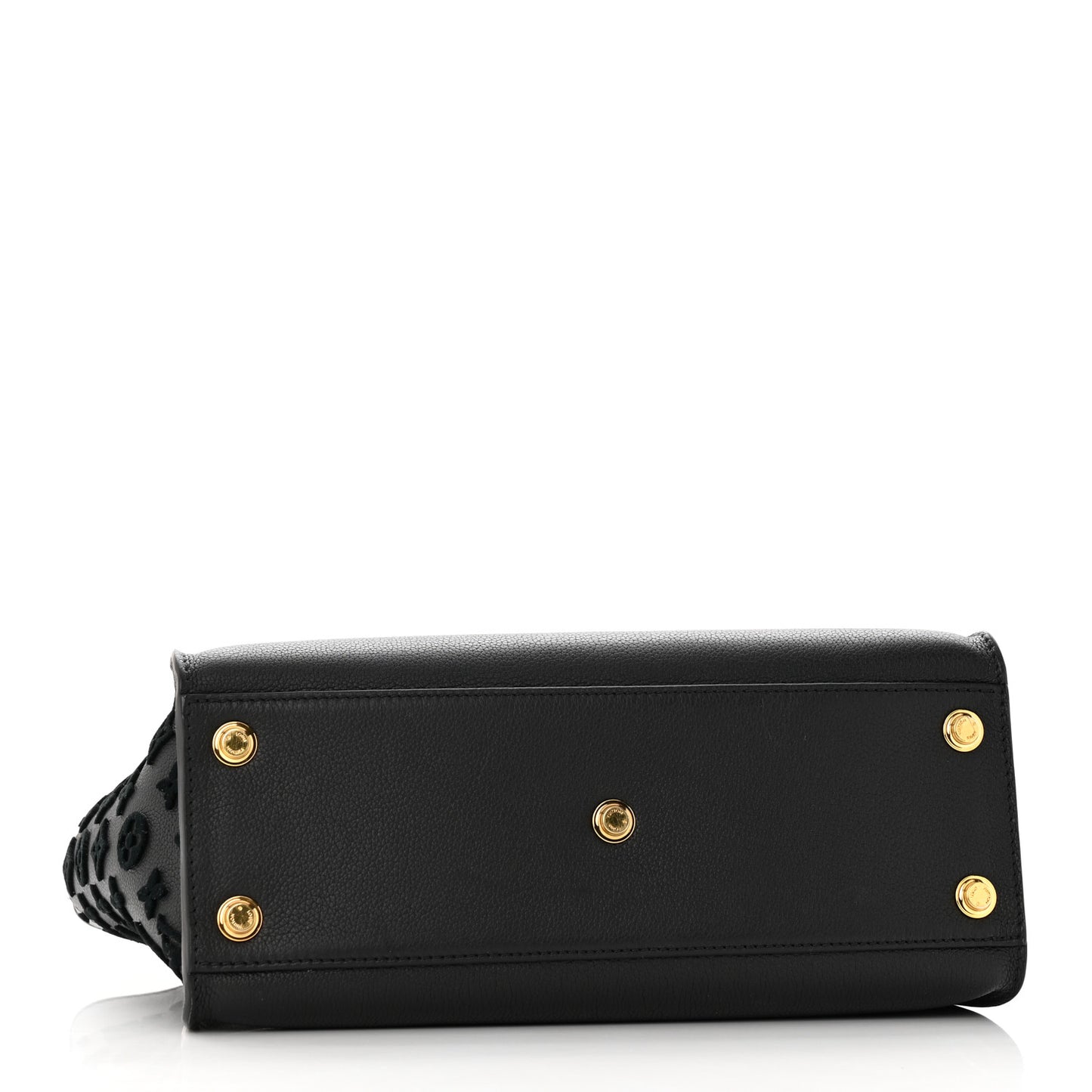 Calfskin Monogram Tufting On My Side Black