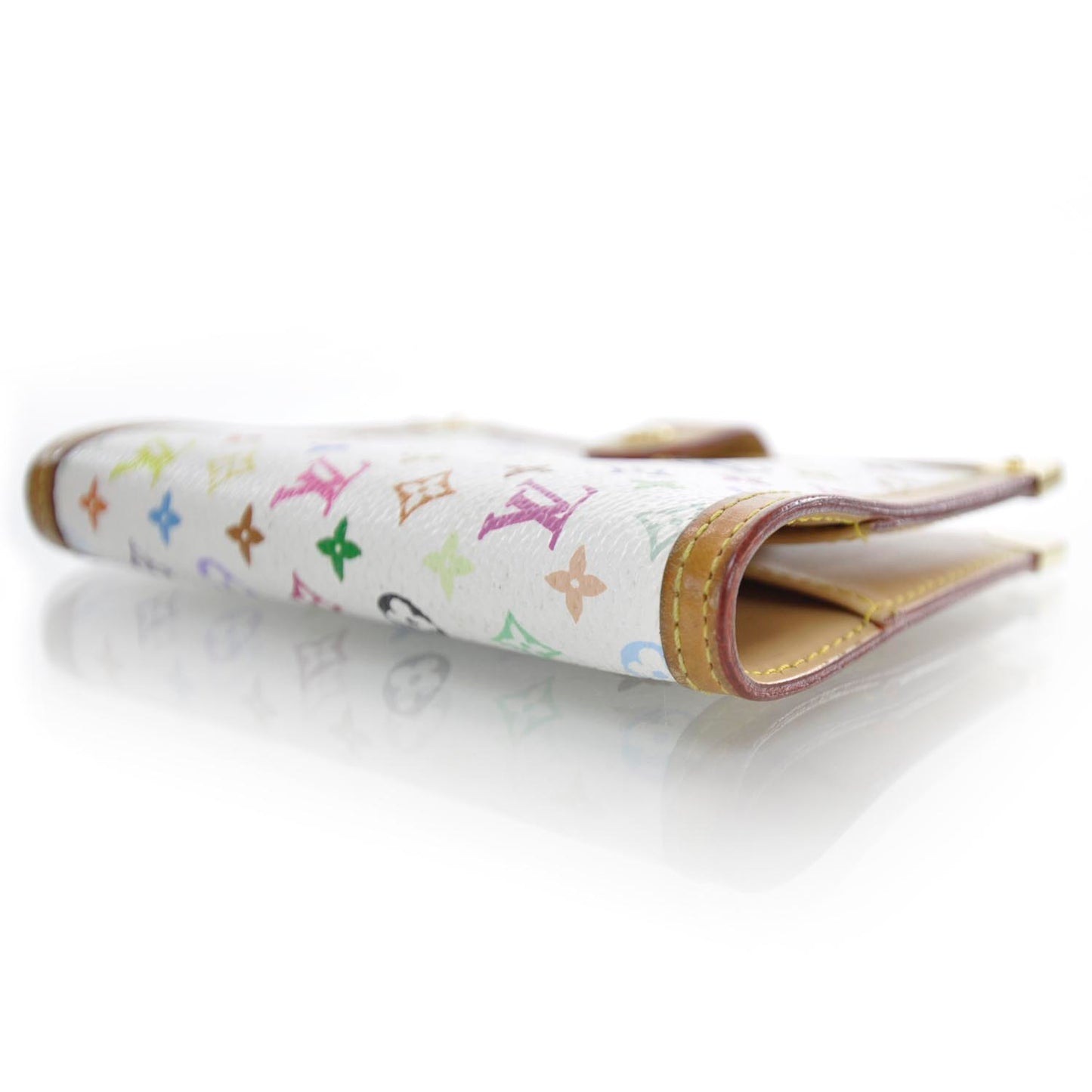 Monogram Multicolor Small Ring Agenda Cover White
