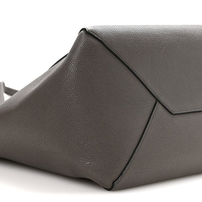 Celine Soft Grained Calfskin Medium Belt Cabas Phantom  Grey 9 of 10