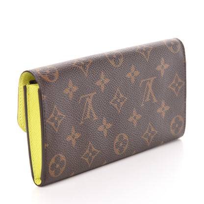 Louis Vuitton Monogram Emilie Wallet Acid 3 of 7