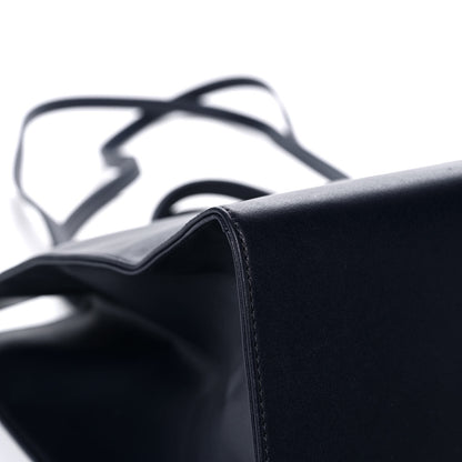 Telfar Vegan Leather Large Shopping Bag Navy 11 of 15