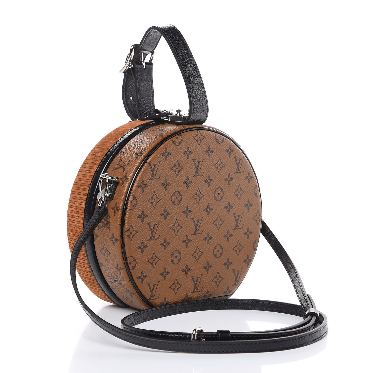 Reverse Monogram Leopard Petite Boite Chapeau