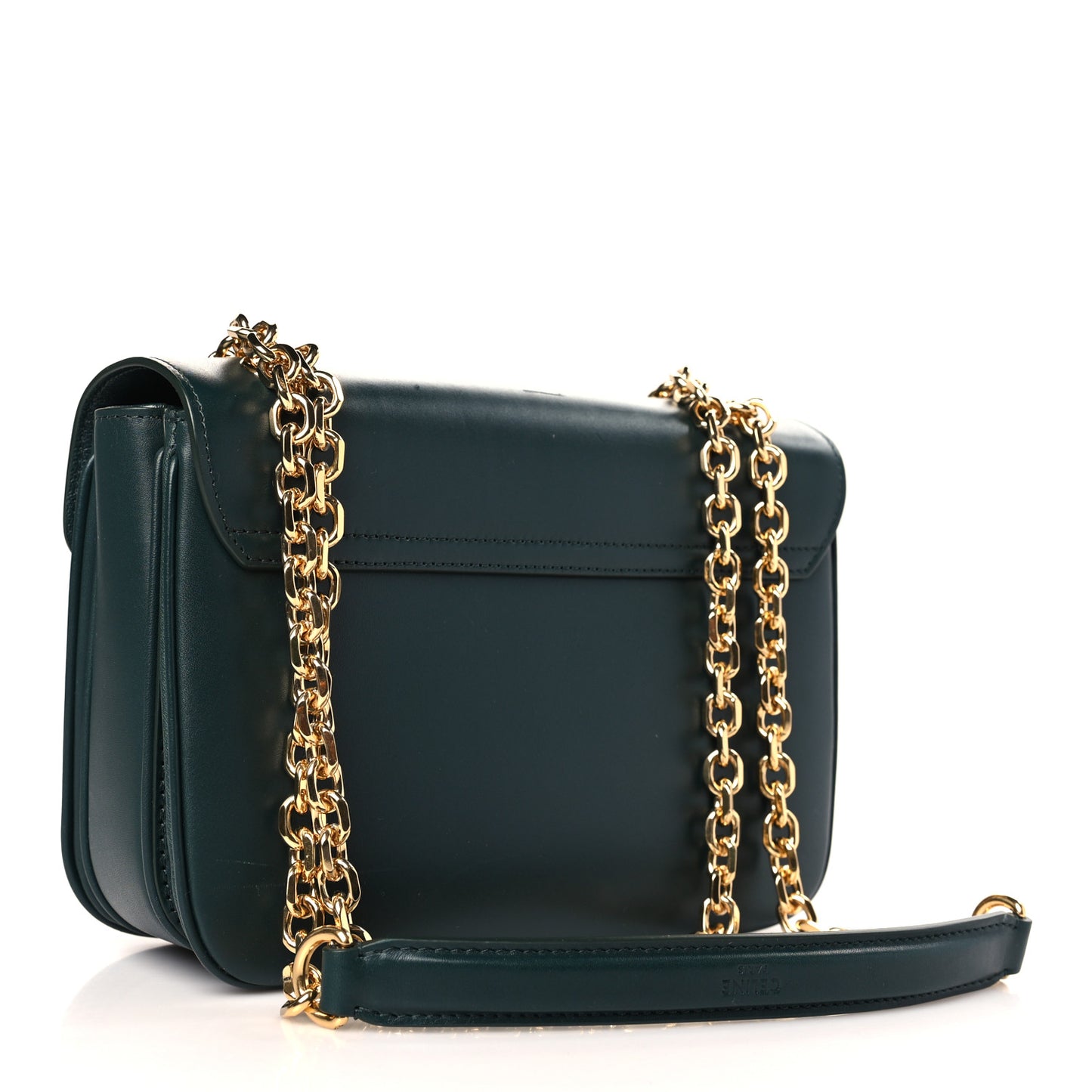 Shiny Calfskin Medium C Bag Amazone