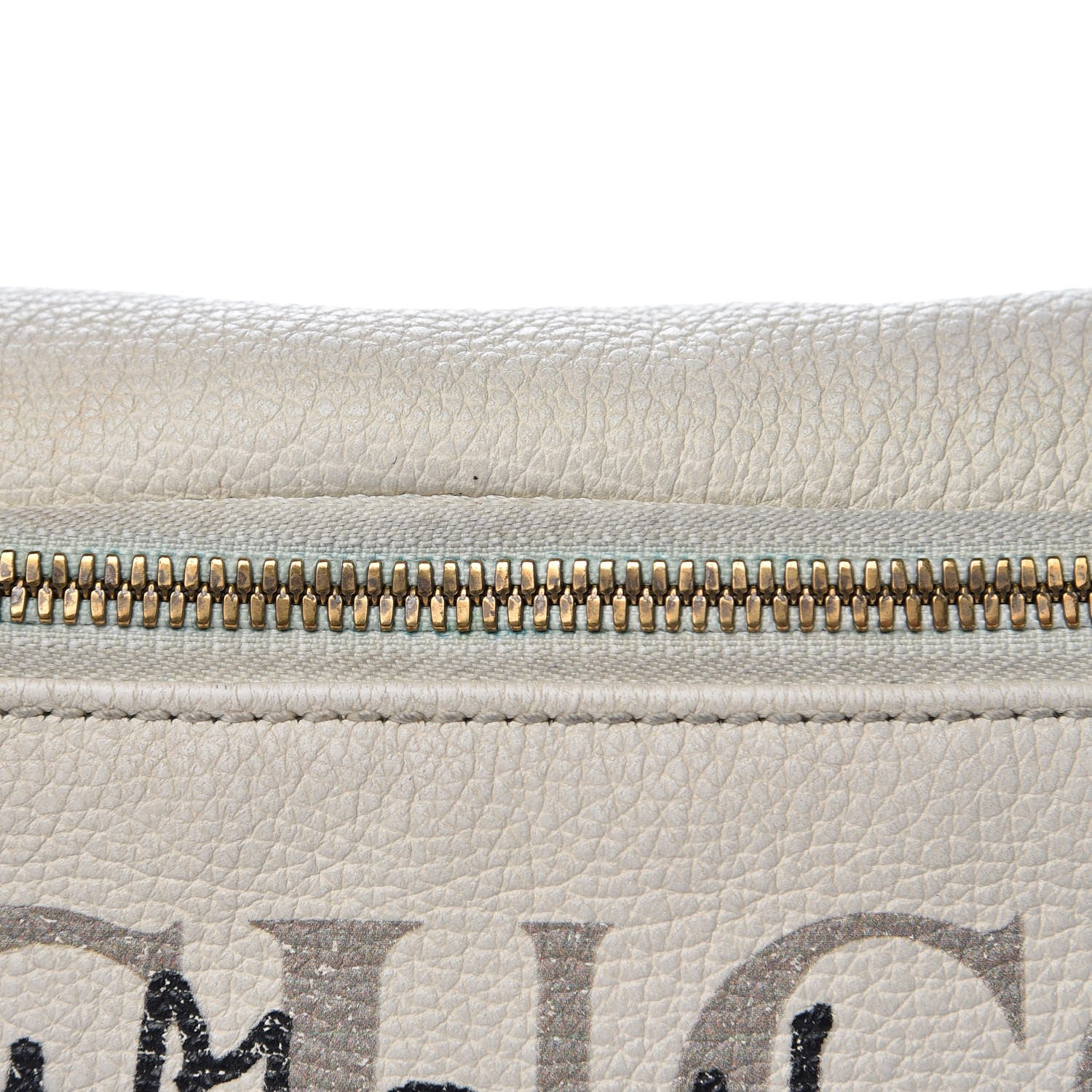 Gucci Grained Calfskin Coco Capitan Logo Belt Bag White 12 of 12