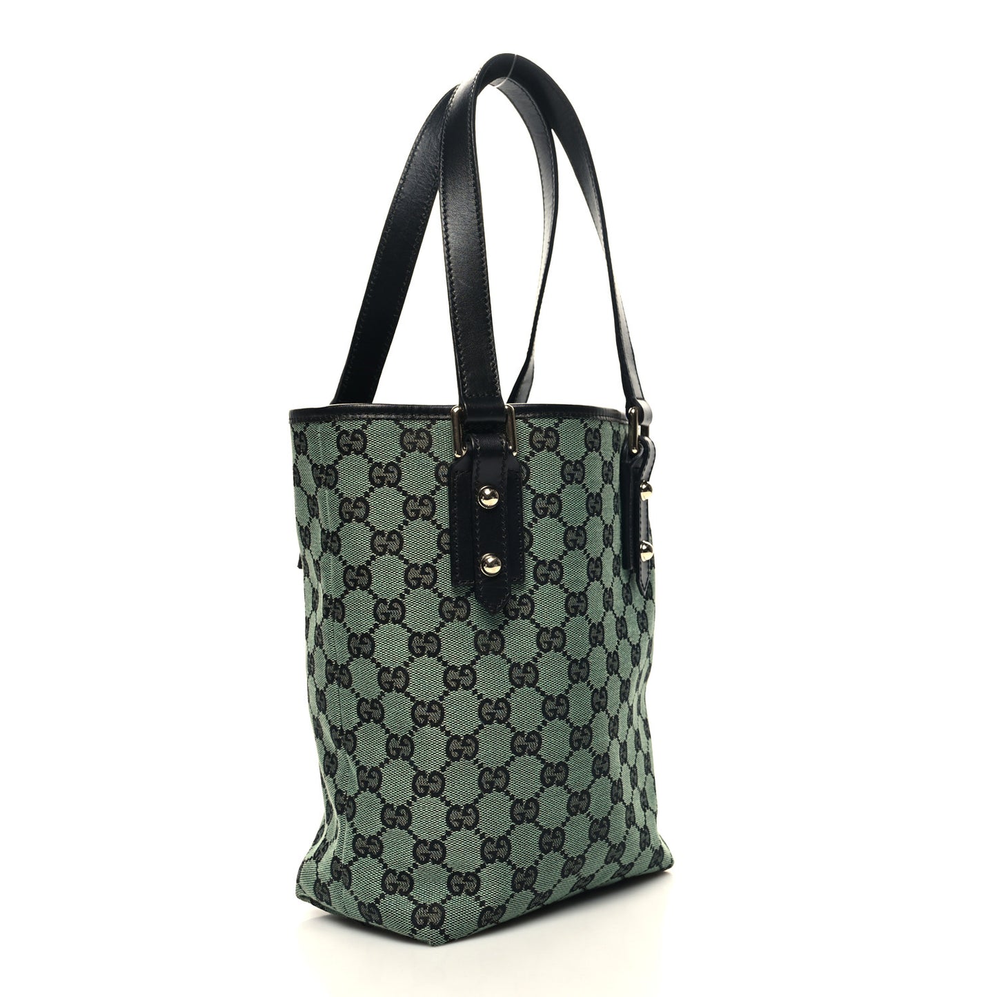 Monogram Tote Bag Green