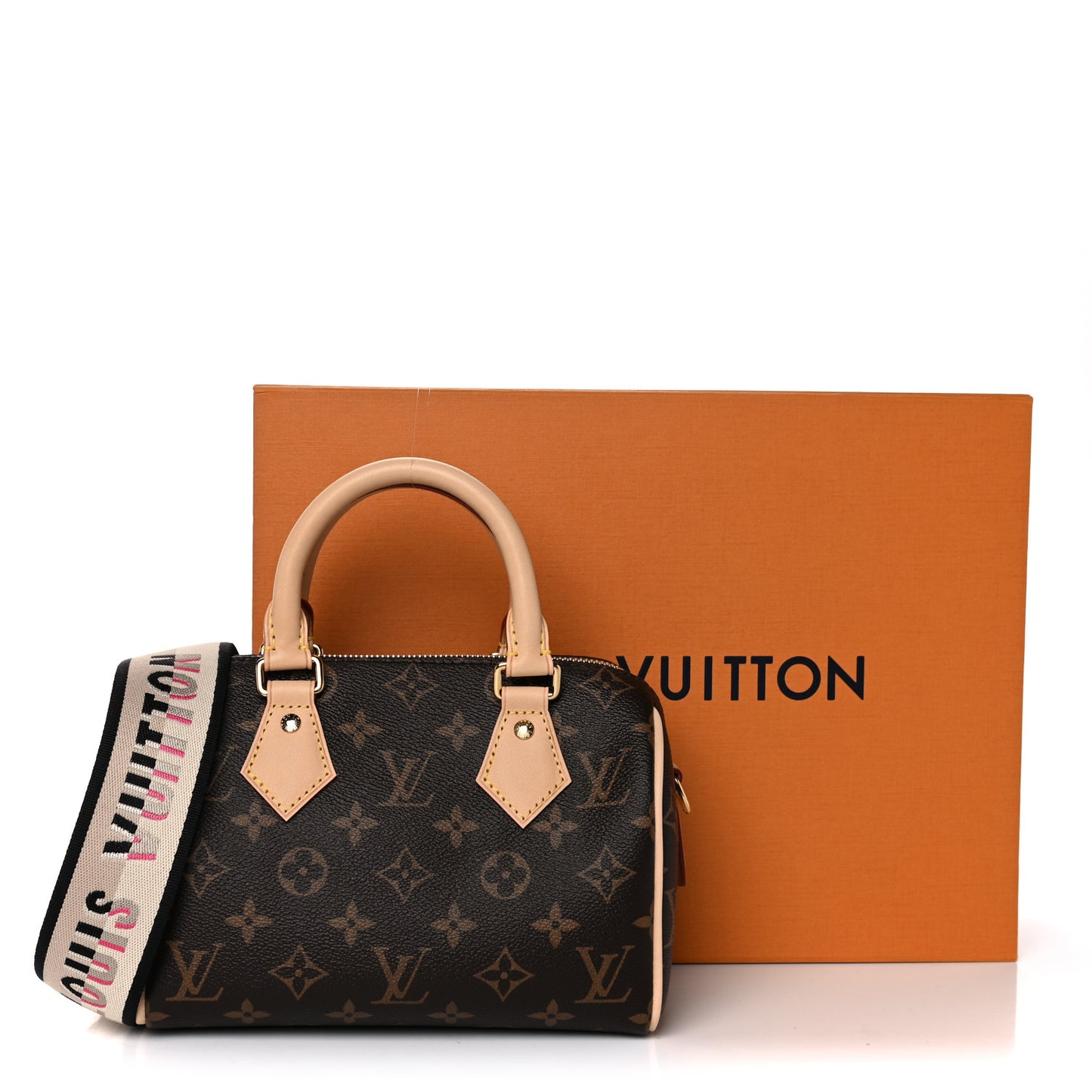 Monogram Speedy Bandouliere 20 Black