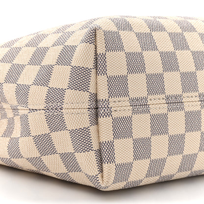 Louis Vuitton Damier Azur Graceful PM Rose Ballerine 9 of 12