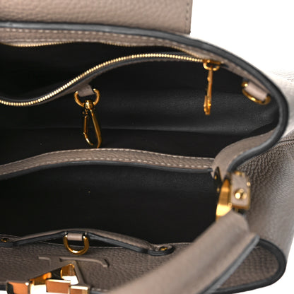 Louis Vuitton Taurillon Capucines PM Galet 5 of 8