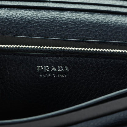 Prada Vitello Phenix Continental Flap Wallet Baltico 7 of 8