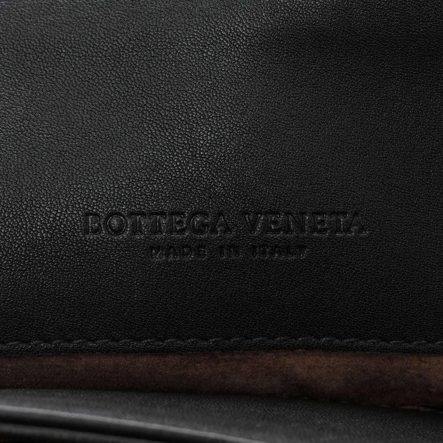 Bottega Veneta Nappa Intrecciato Fringe Flap Black 6 of 10
