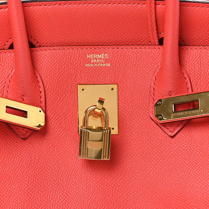 Hermes Epsom BIRKIN 30 Rose Jaipur 6 of 18