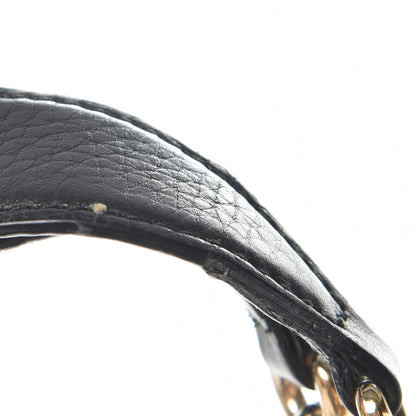 Gucci Pebbled Calfskin Medium Soho Chain Shoulder Bag Black 9 of 9