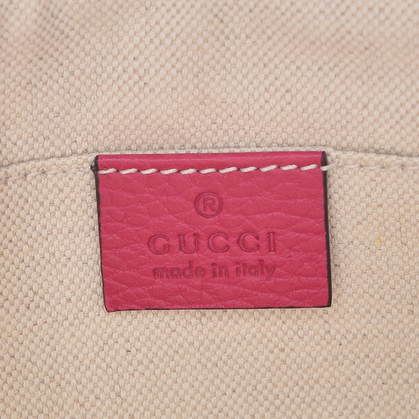 Dollar Calfskin Large Swing Pouch Blossom