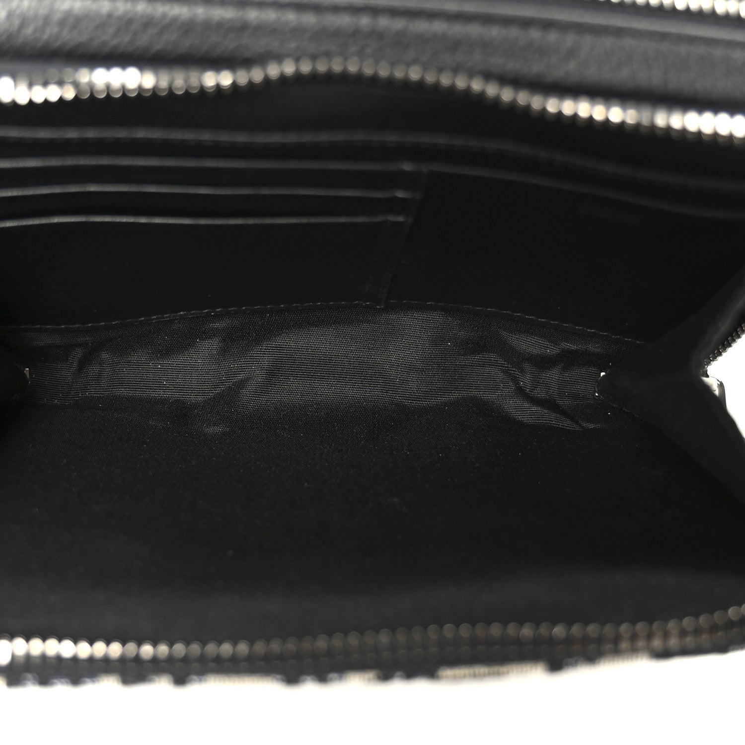 Christian Dior Oblique Pouch Navy Blue 5 of 11