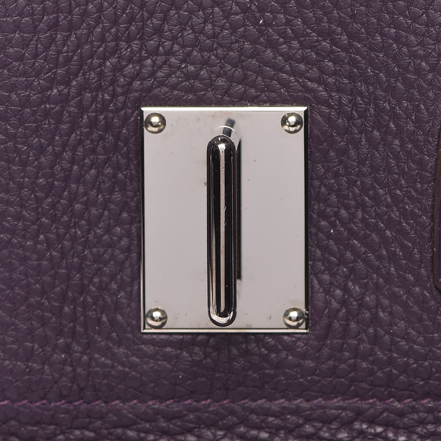 Taurillon Clemence JPG Birkin 42 Raisin