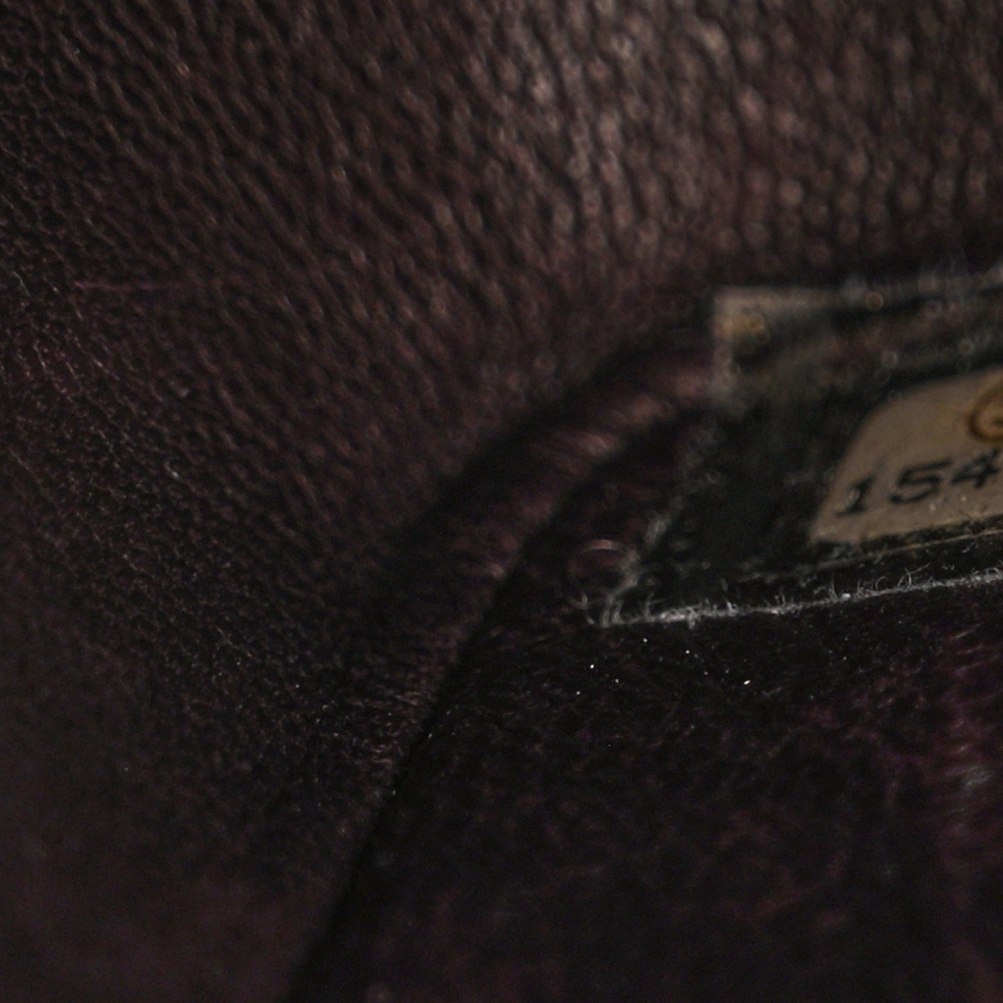 Alligator Medium Double Flap Purple