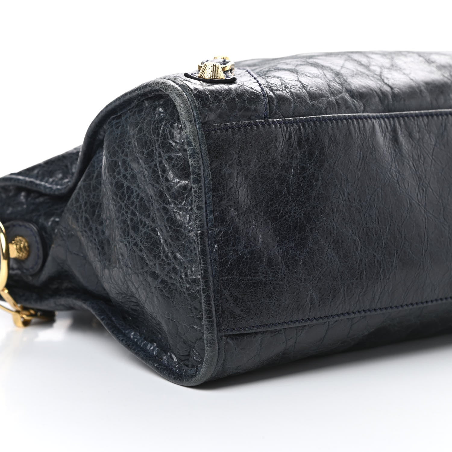 Balenciaga Agneau Giant 12 Gold Hardware City Bleu Obscur 9 of 11