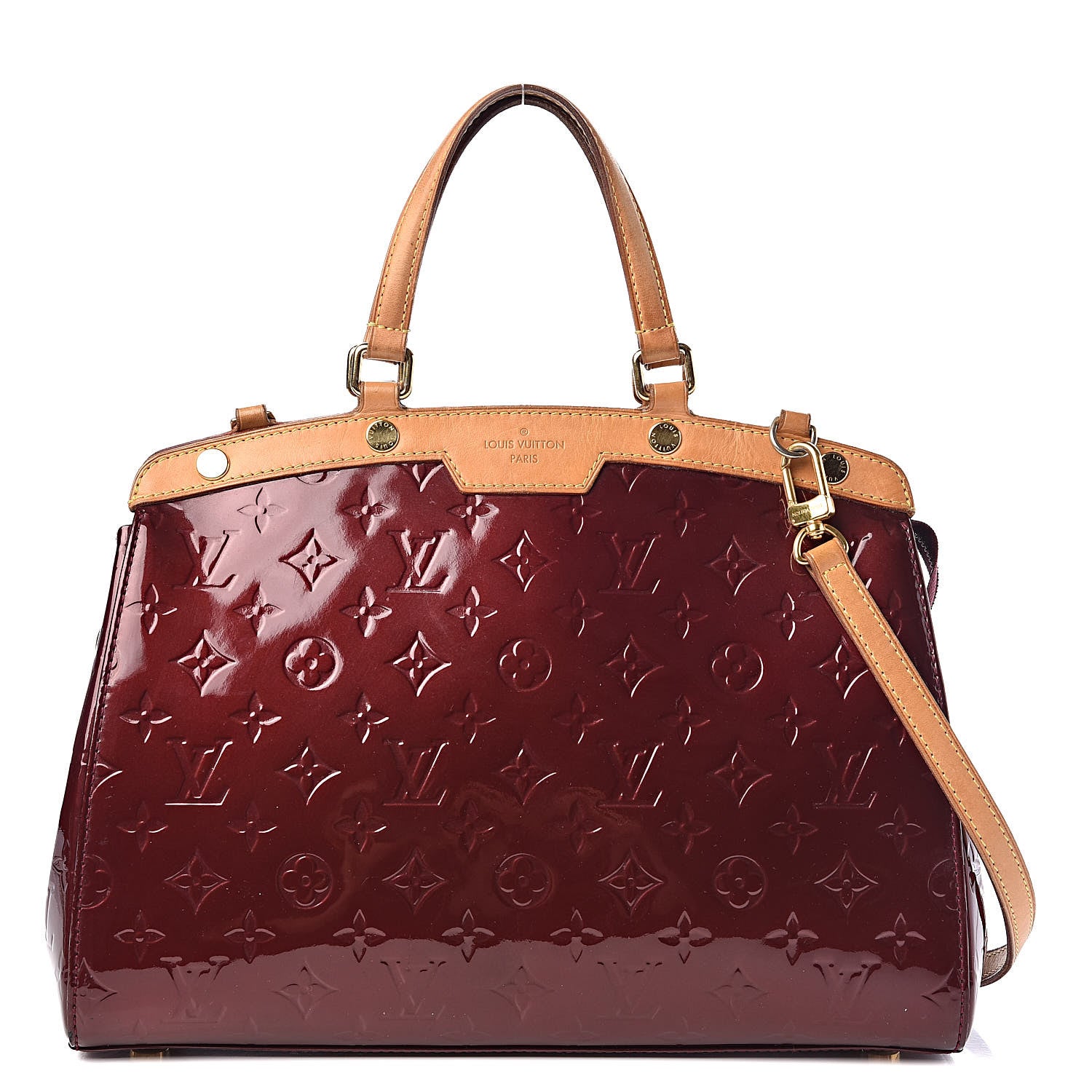 Louis Vuitton Vernis Brea MM Rouge Fauviste 1 of 35