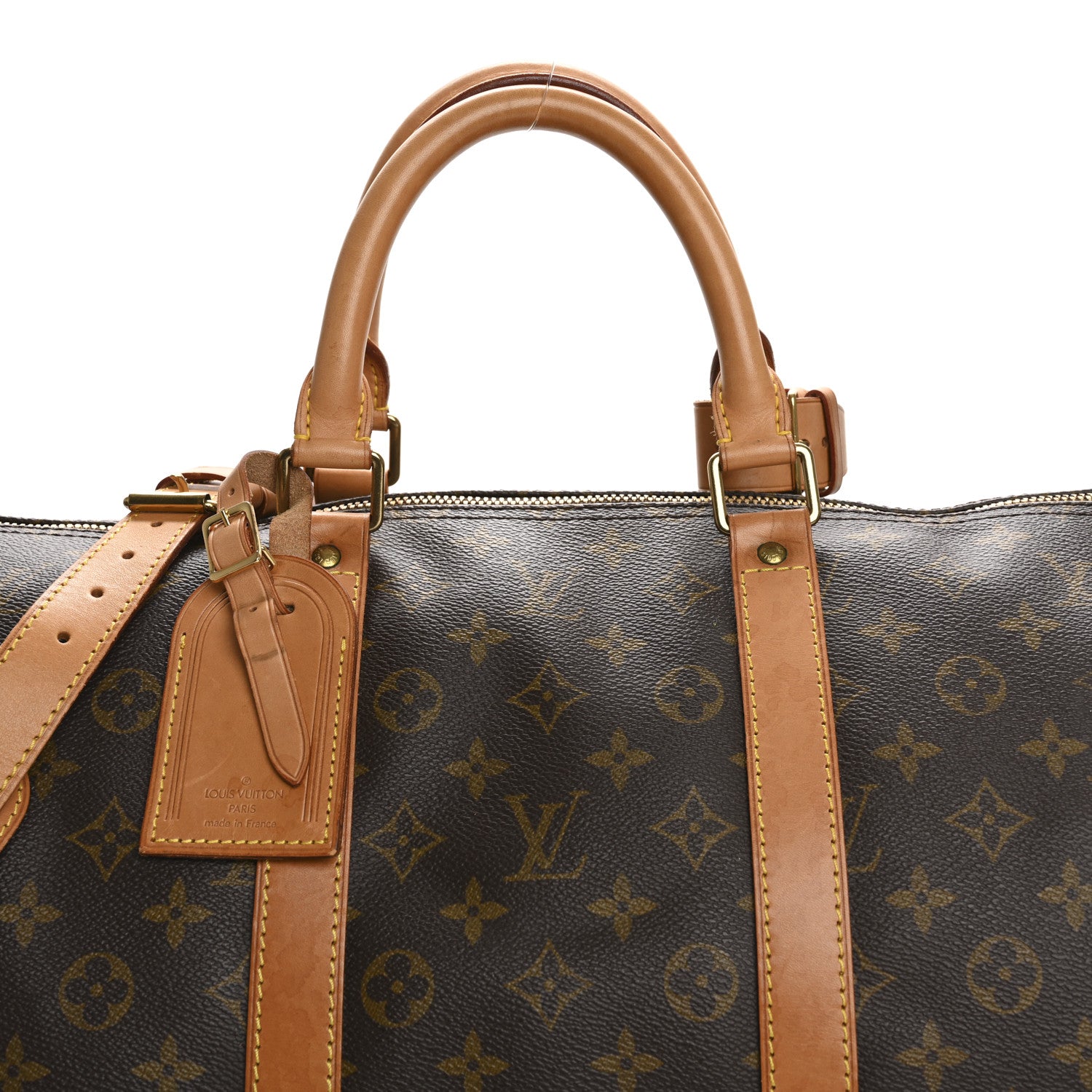 Louis Vuitton Monogram Keepall Bandouliere 55 7 of 13