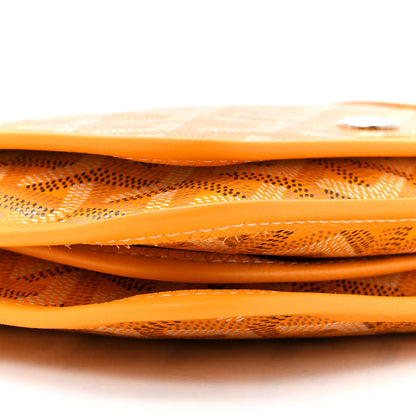 Goyard Goyardine Plumet Wallet Clutch Yellow 9 of 9