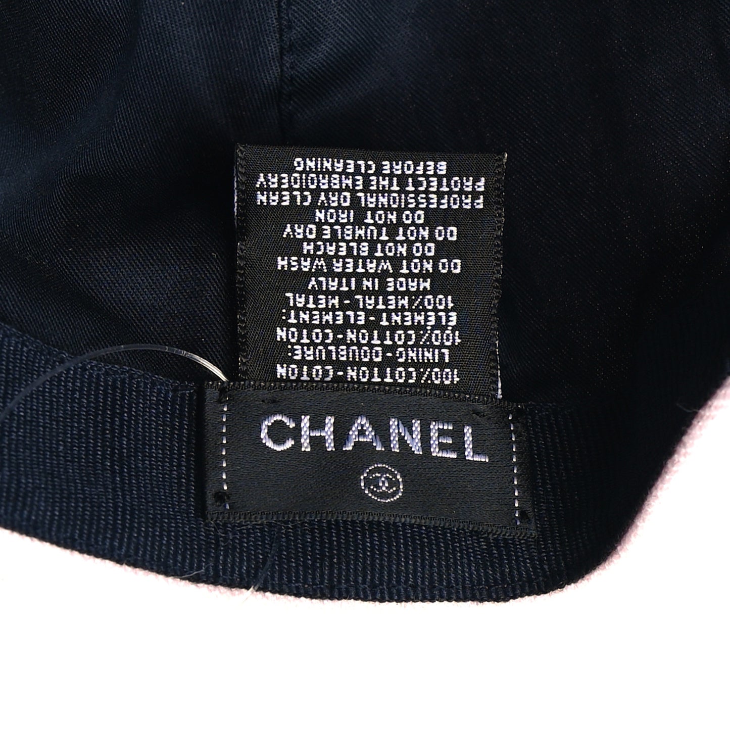 Cotton Sequin CC Cap Hat Light Pink
