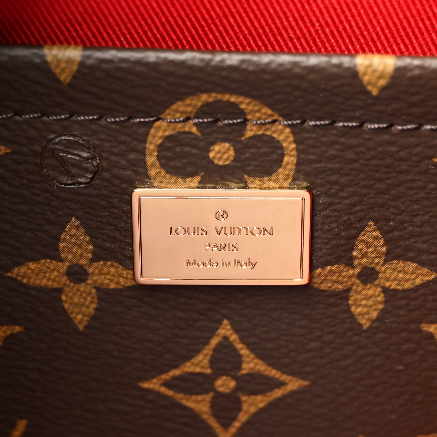 Louis Vuitton Patent Miroir Venice Scarlet 6 of 9