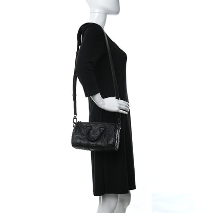 Louis Vuitton Monogram Seal Keepall XS Black 2 of 14
