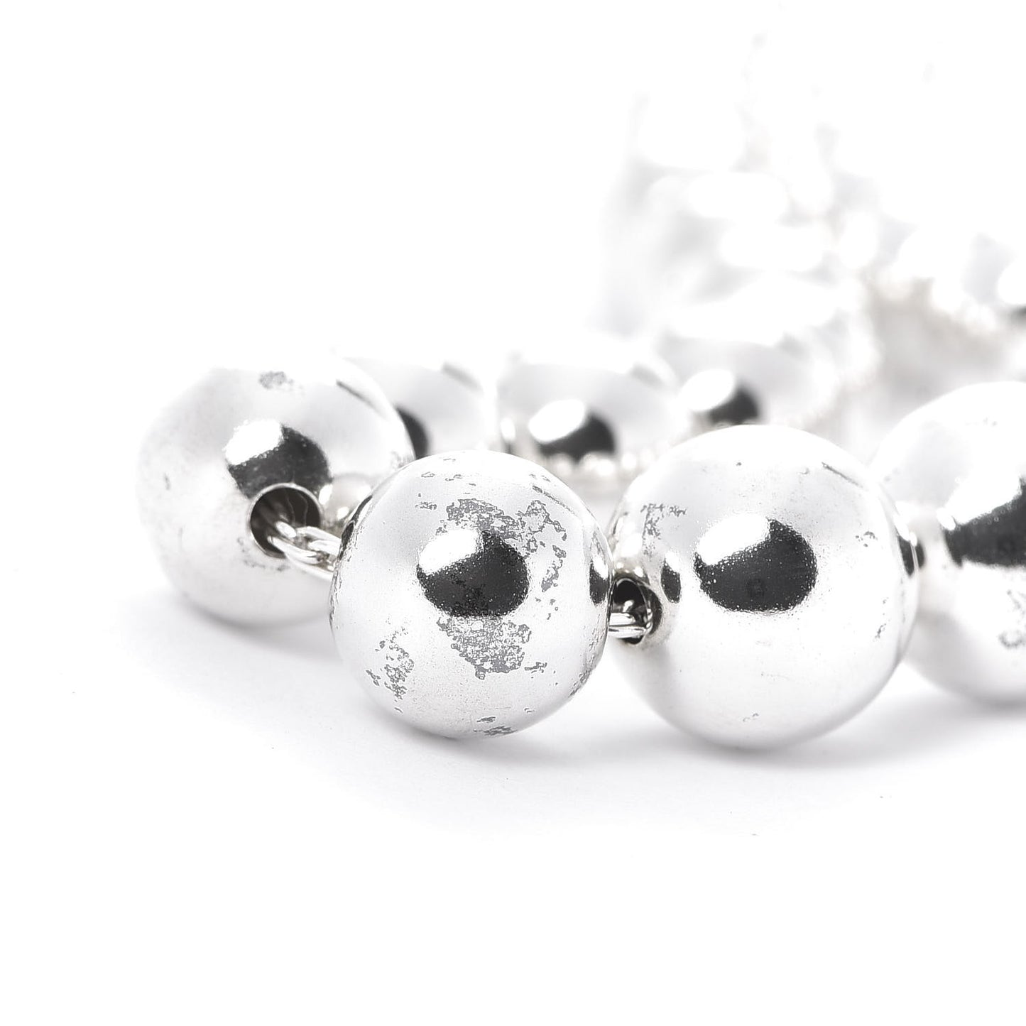 Sterling Silver HardWear Graduated Ball Necklace