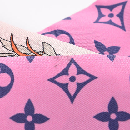 Louis Vuitton Silk Monogram Superstition Bandeau Rose 6 of 6