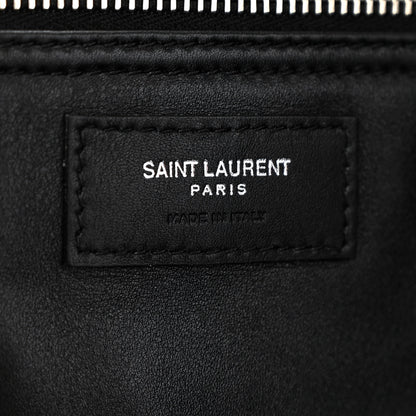 Saint Laurent Patent Calfskin Rive Gauche Maxi Tote Black 6 of 12