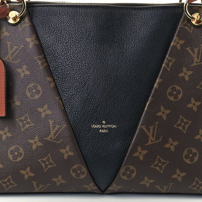 Louis Vuitton Monogram V Tote MM Black 8 of 10