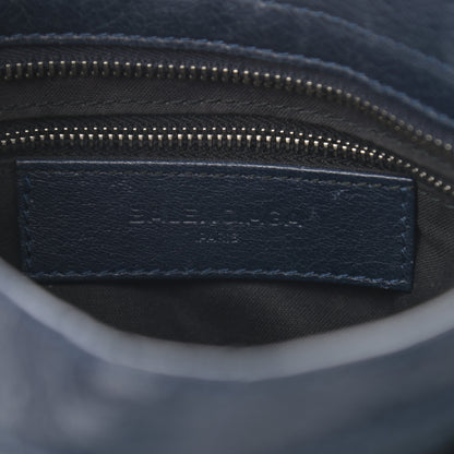Balenciaga Agneau Giant 12 Silver Hardware Mini City Bleu Obscur 6 of 16
