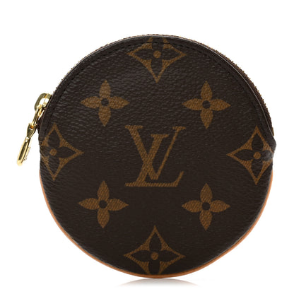 Louis Vuitton Monogram Round Coin Purse 1 of 9