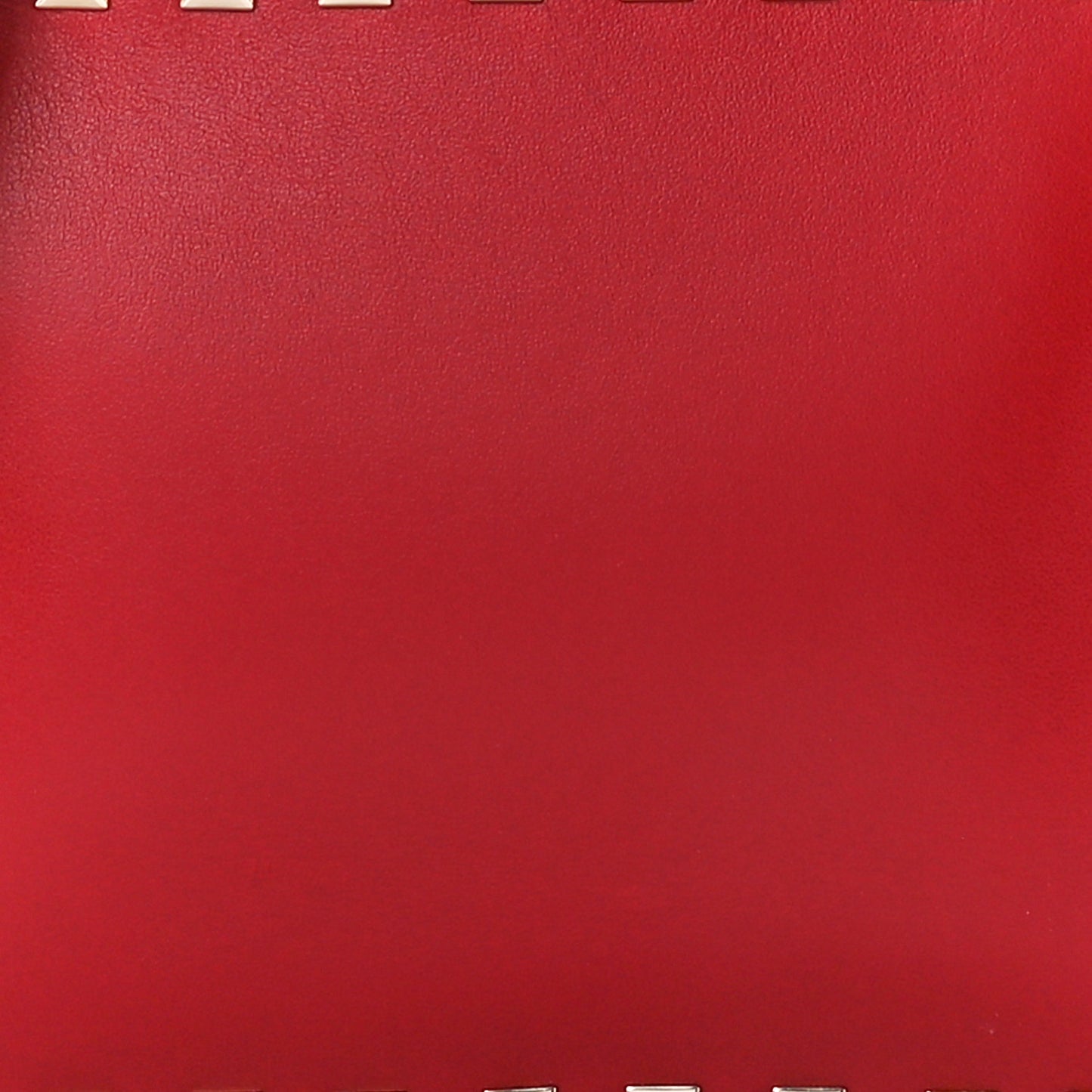 Calfskin Rockstud Camera Crossbody Bag Red