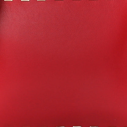 Valentino Garavani Calfskin Rockstud Camera Crossbody Bag Red 8 of 12