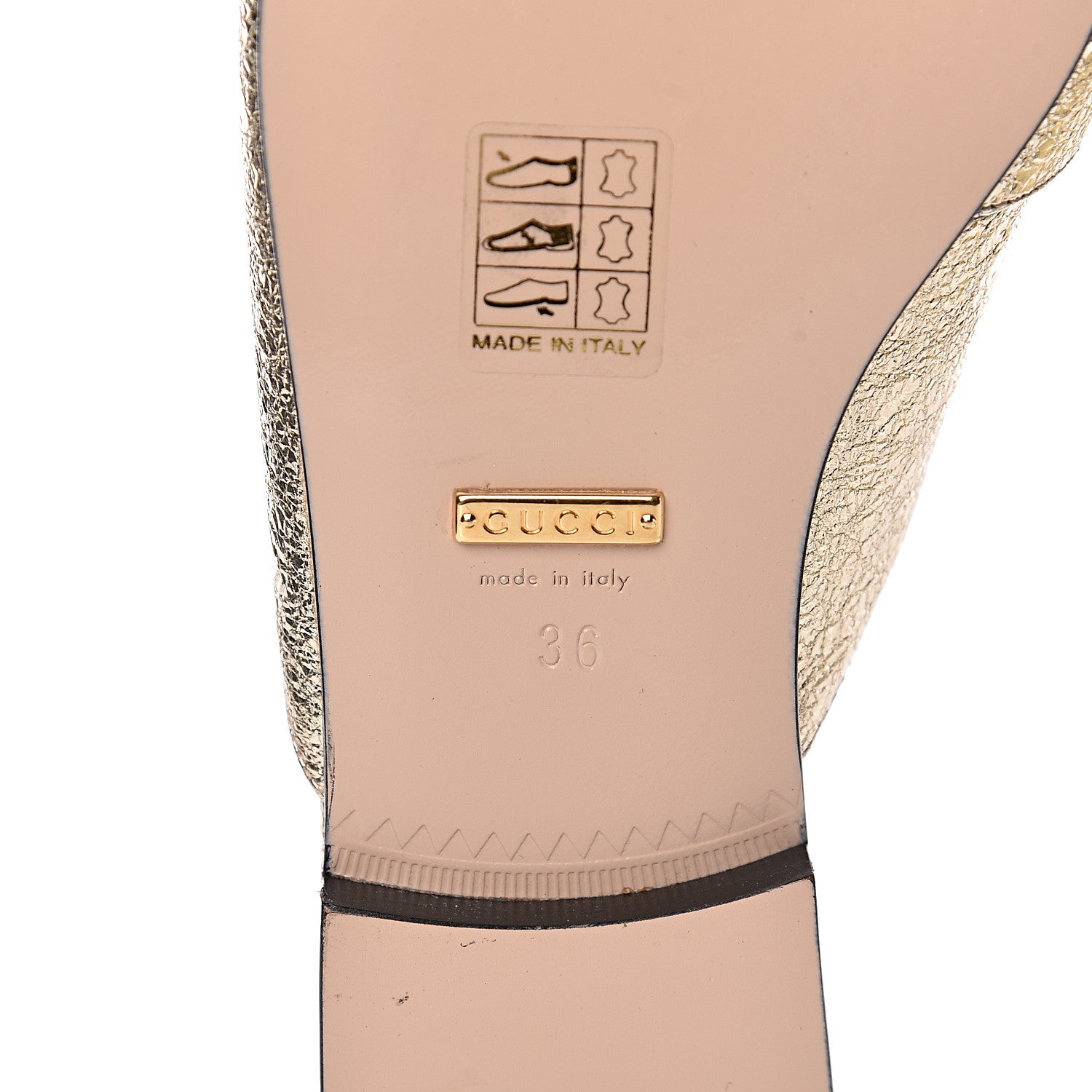Gucci Galassia Womens GG Marmont Fringe Slippers 36 Platino 7 of 10