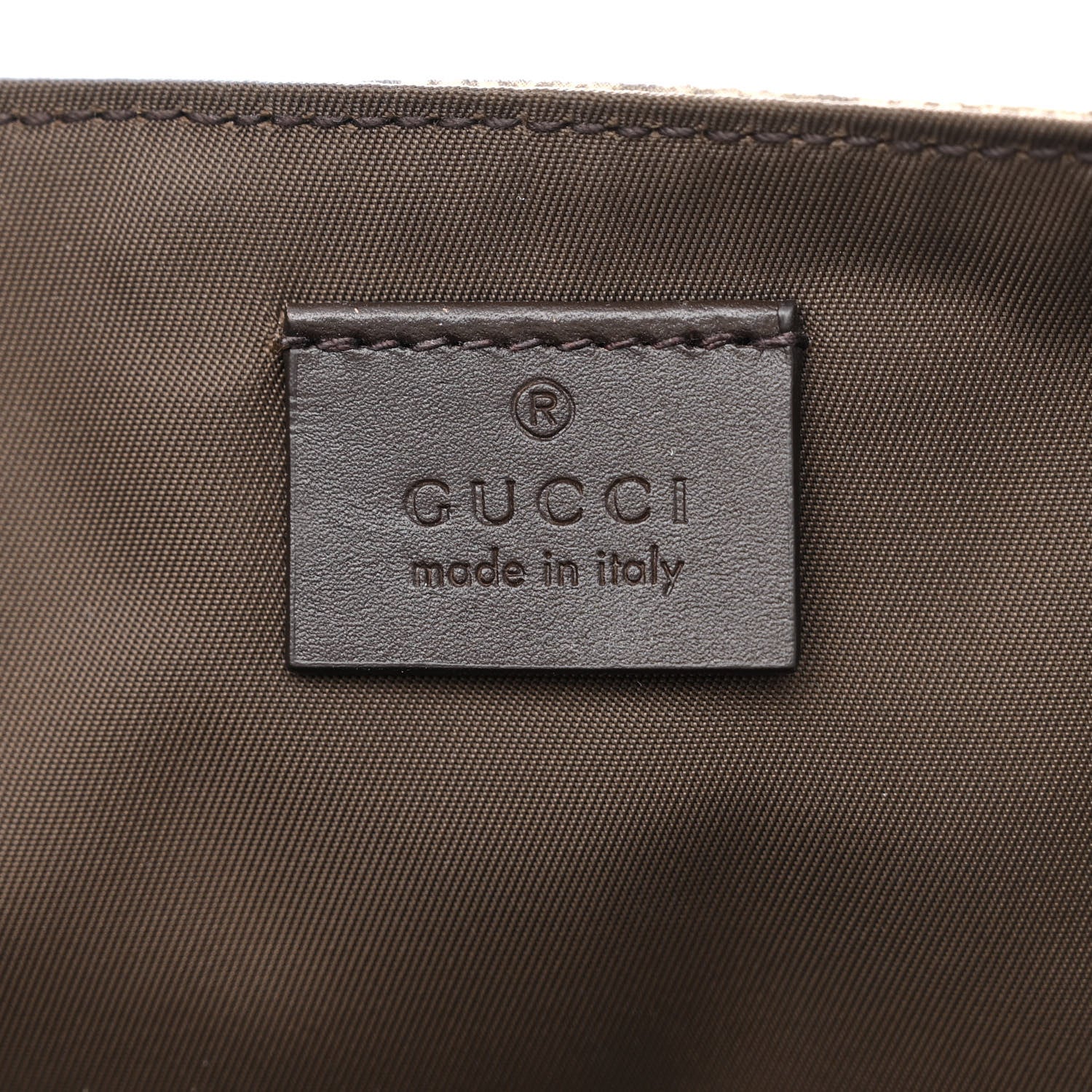Gucci GG Plus Monogram Messenger Diaper Bag Dark Brown 6 of 10