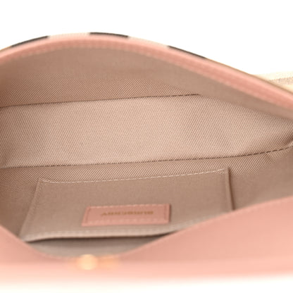 Burberry Grained Calfskin House Check Tartan Mix New Hampshire Dusky Pink 5 of 11