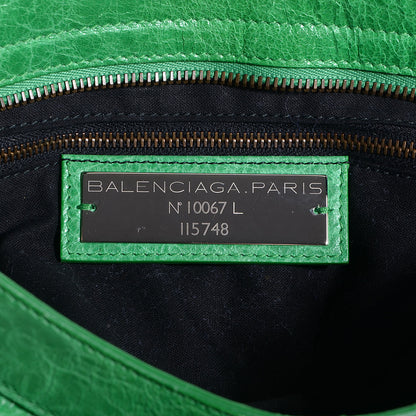 Balenciaga Agneau Classic Hardware City Vert Poker 6 of 12
