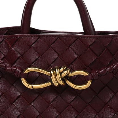 Bottega Veneta Nappa Intrecciato Small Andiamo Shoulder Bag Barolo 7 of 9