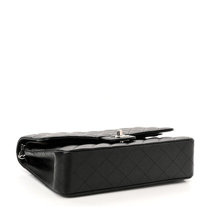 Chanel Caviar Quilted Medium Double Flap Black 4 of 10