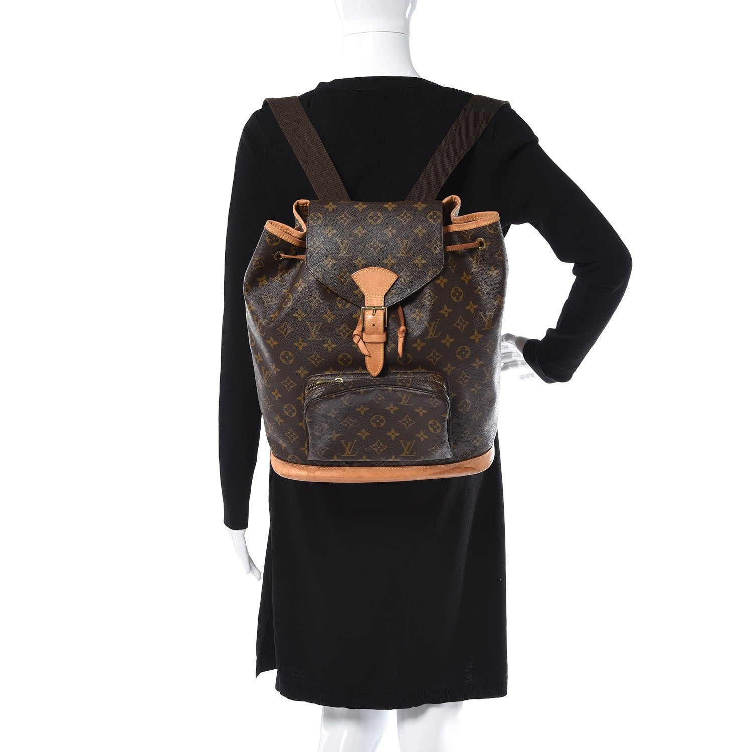 Louis Vuitton Monogram Montsouris GM Backpack 2 of 15