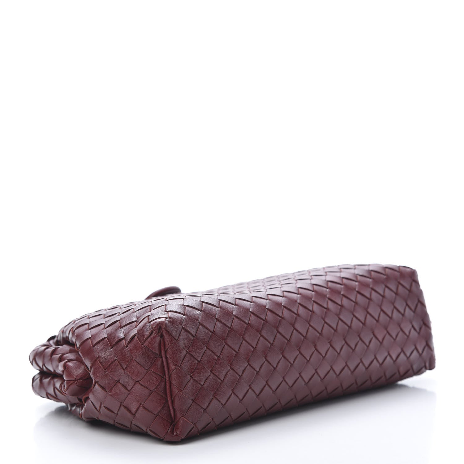 Bottega Veneta Nappa Intrecciato The Lauren 1980 Clutch Gigolo Red 4 of 8