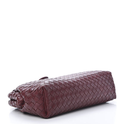 Bottega Veneta Nappa Intrecciato The Lauren 1980 Clutch Gigolo Red 4 of 8