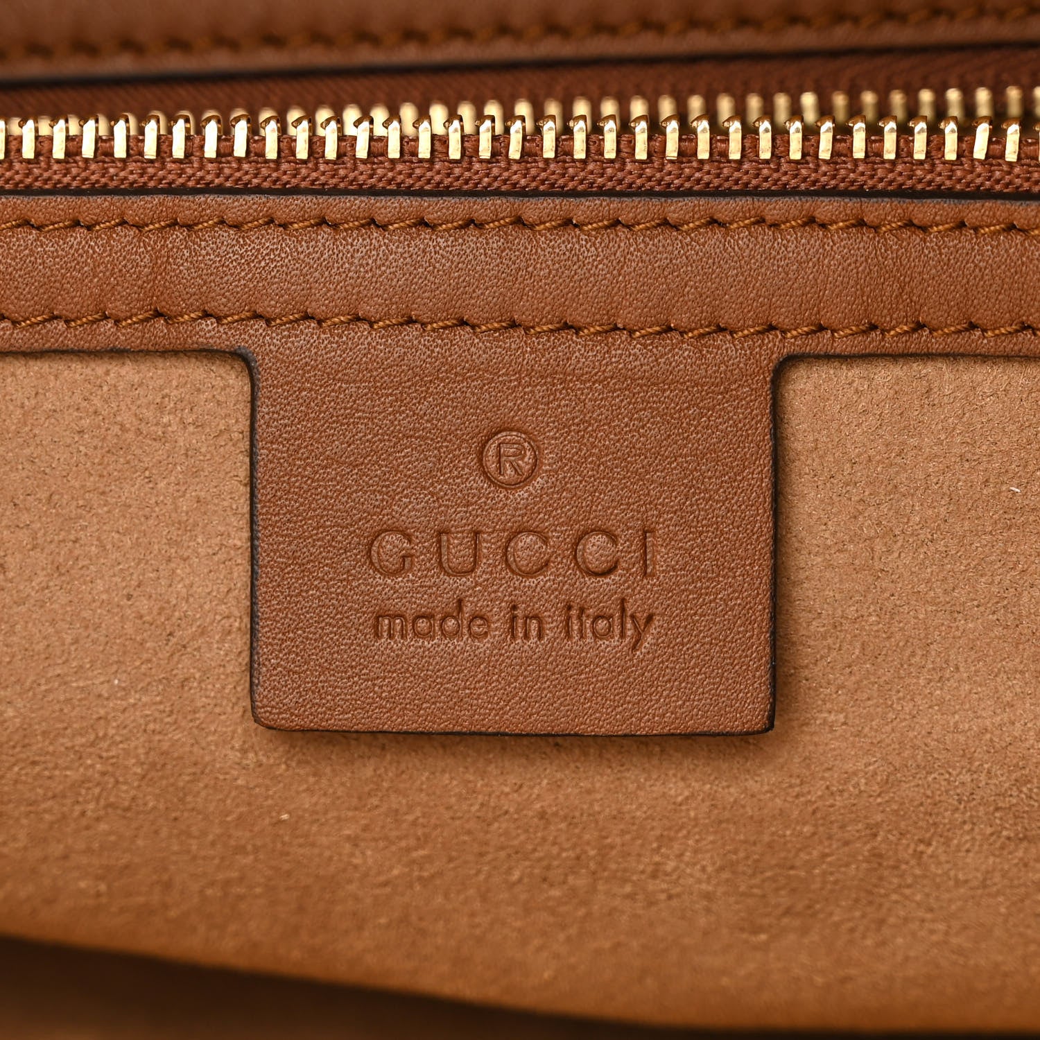 Gucci GG Supreme Monogram Large Linea A Hobo Light Brown 6 of 11